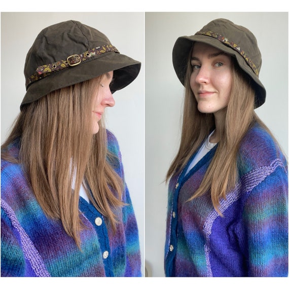 Barbour Wax Hat Womens Floral Flowery 