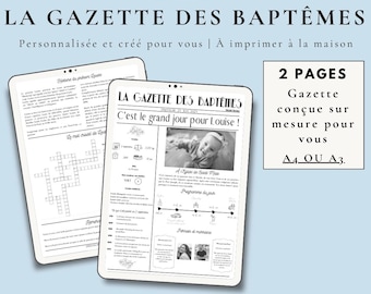 The Baptism Gazette, 2 pages