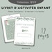 see more listings in the Livrets d'activités section