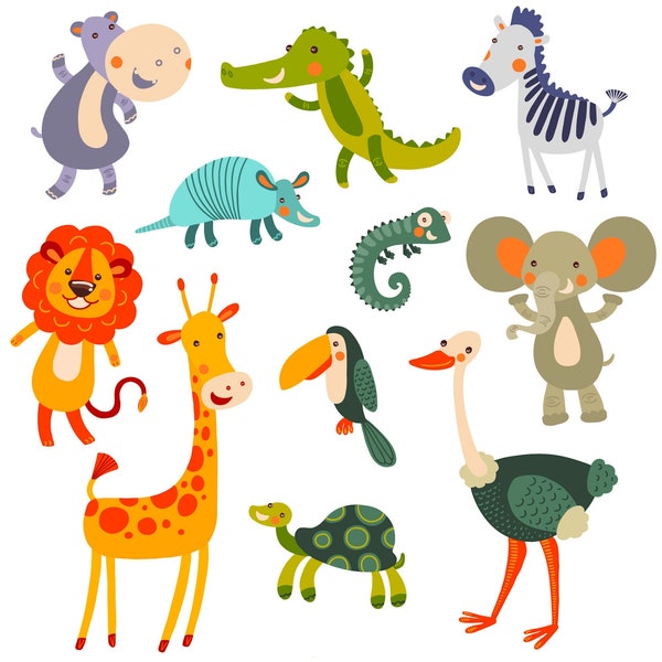 11 Mini Animals Cross Stitch Patterns, Printable PDF Patterns, 2 Kinds of Charts, Instant Download, DMC Floss