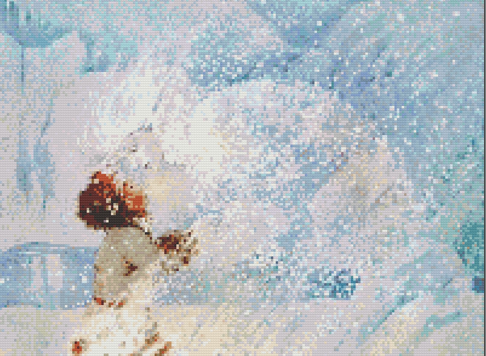 Cross Stitch Pattern dogs Playing Poker, C M Coolidge, Printable PDF