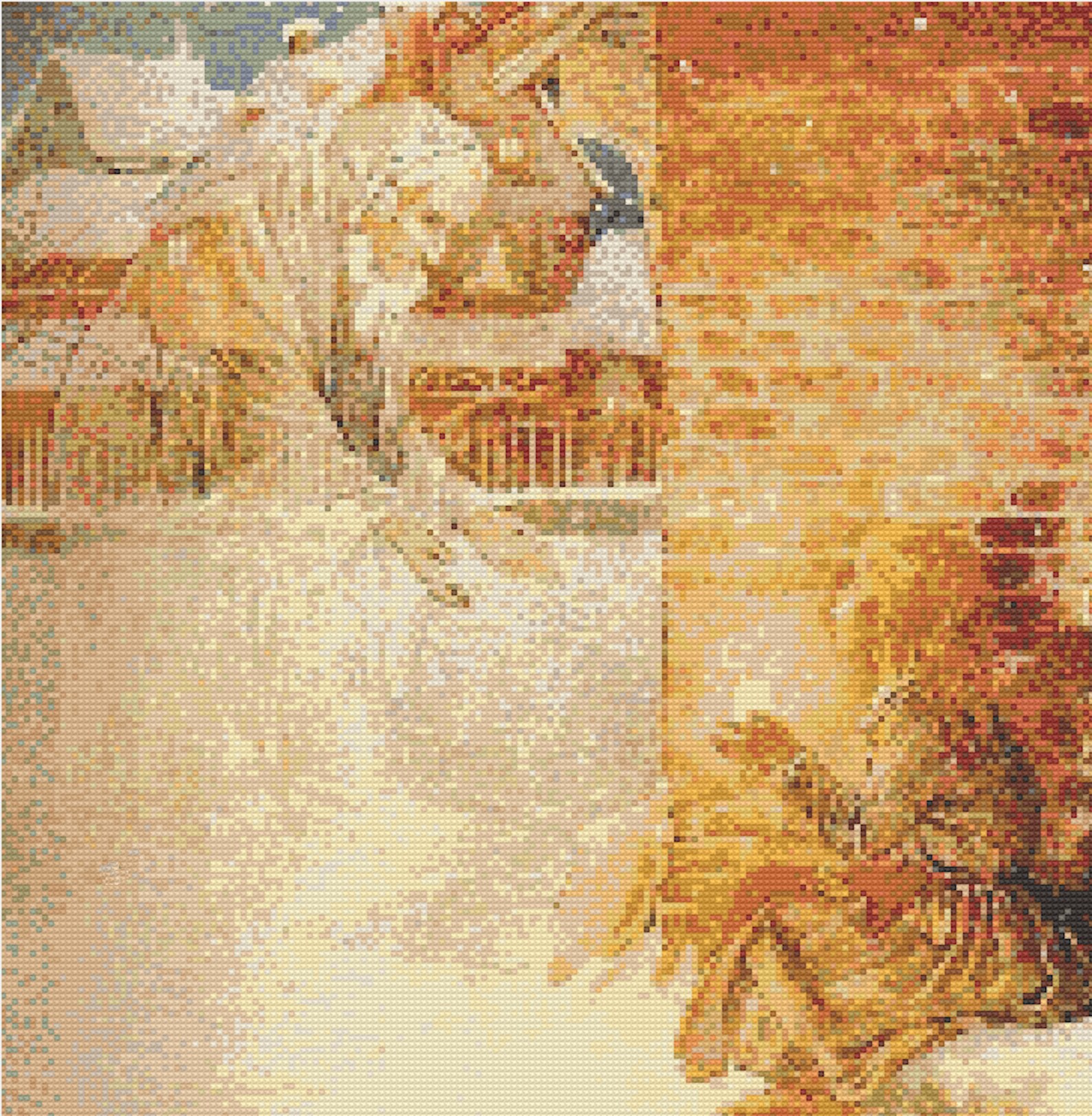 Cross Stitch Pattern dogs Playing Poker, C M Coolidge, Printable PDF