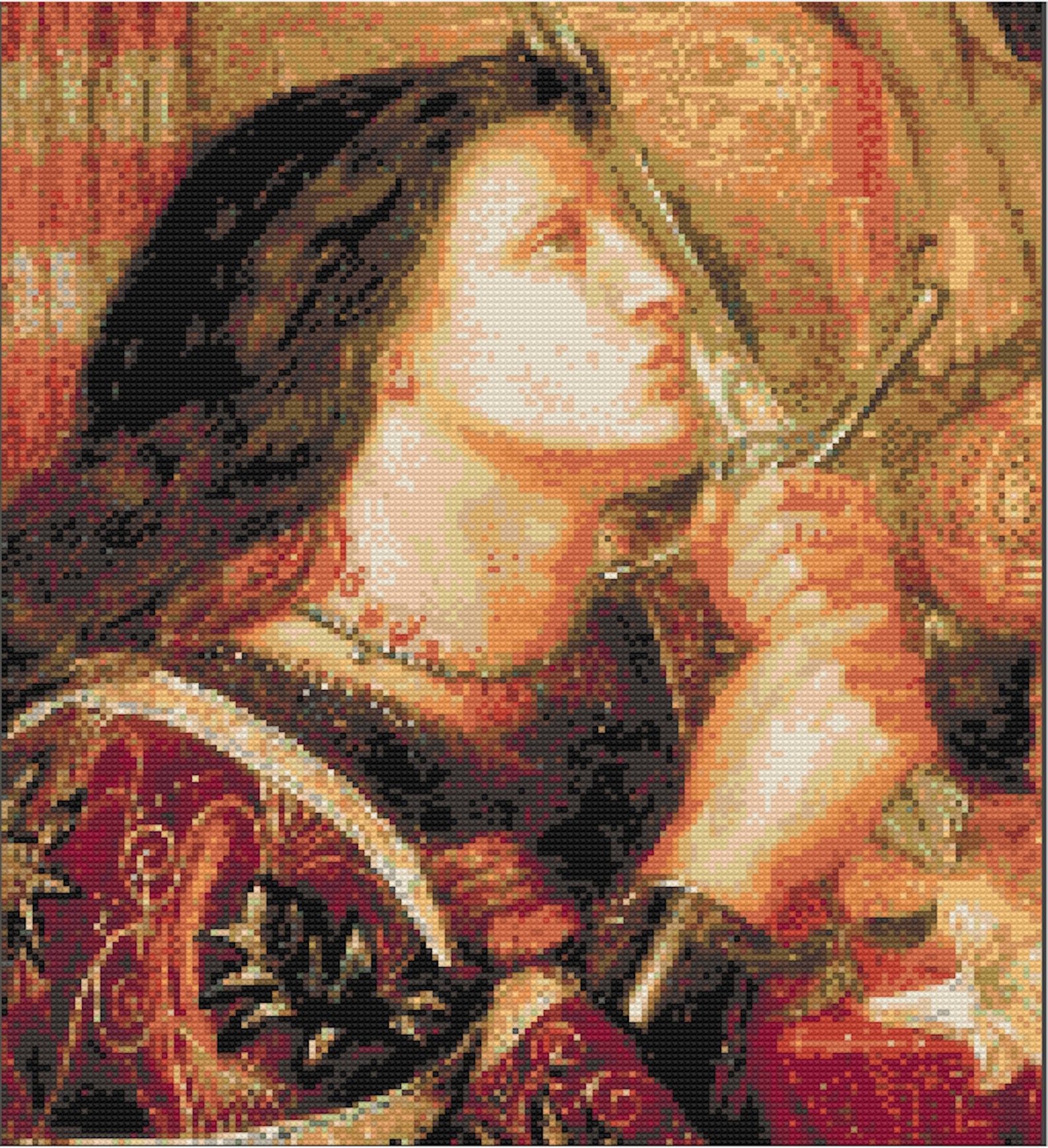 Cross Stitch Pattern dogs Playing Poker, C M Coolidge, Printable PDF