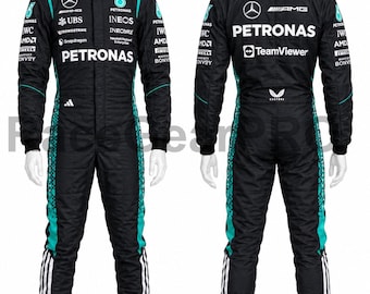 Custom F1 Kimi Antonelli & George Russell Race Suit: 2026 Inspired, Customization Bodysuit Personalized Suit