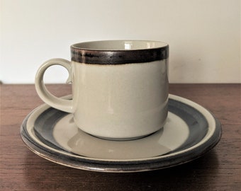 Arabia Karelia Cup and Saucer from Finland, Designed By Anja Jaatinen-Winquist