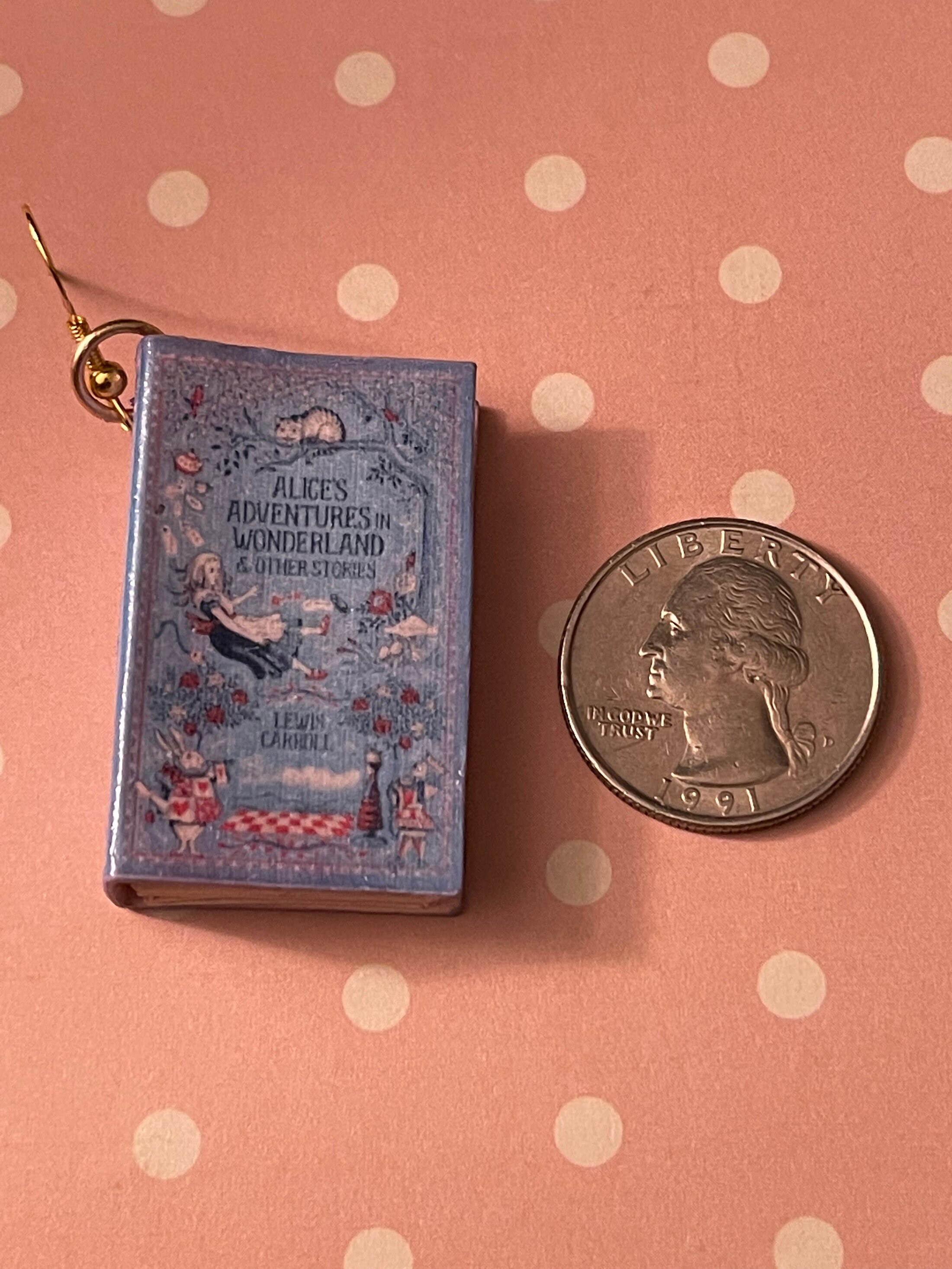 Book Earrings Custom Made Book Lover Earrings Writer Gift Etsy UK