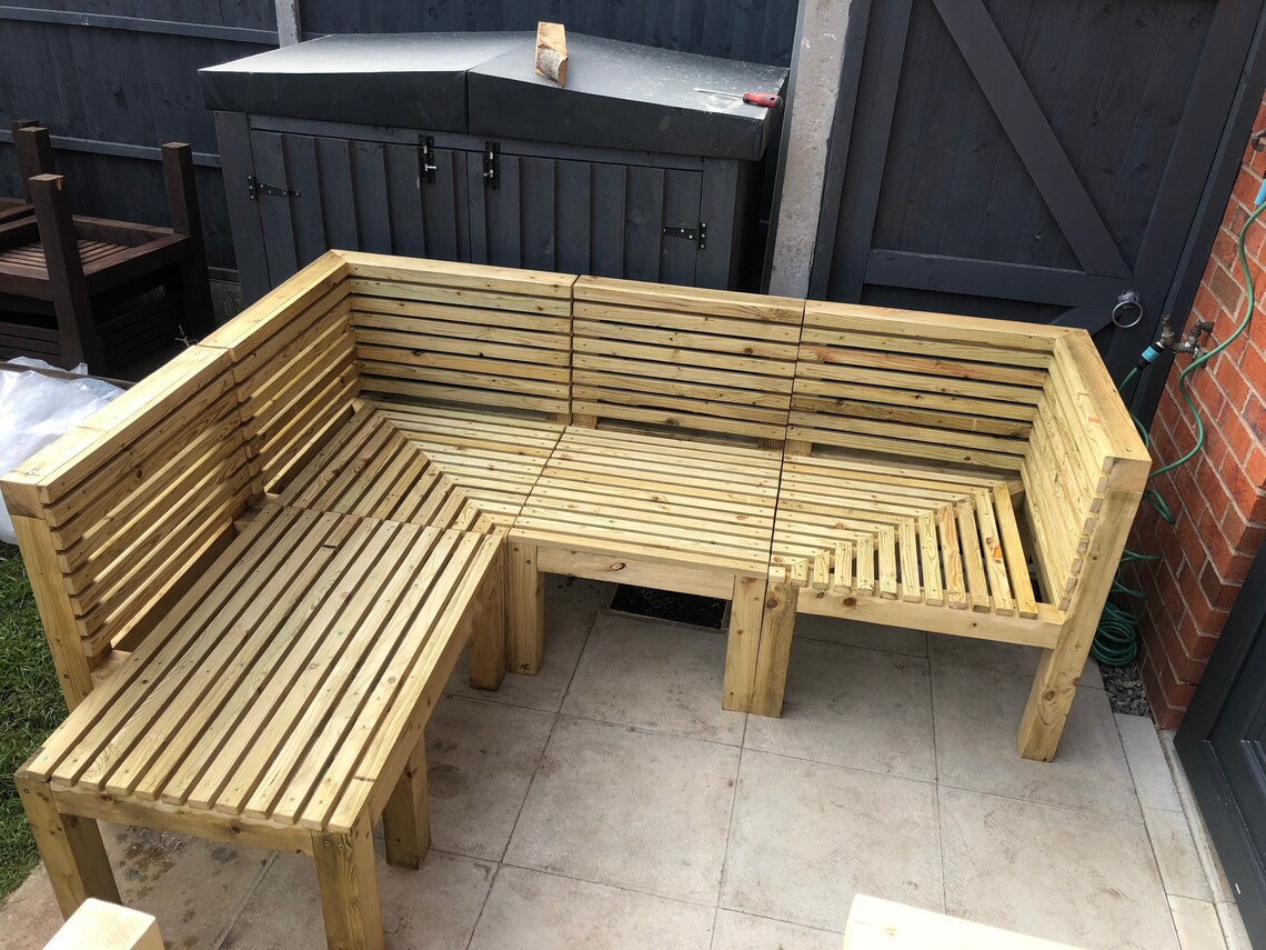 Garden furniture Modular Etsy
