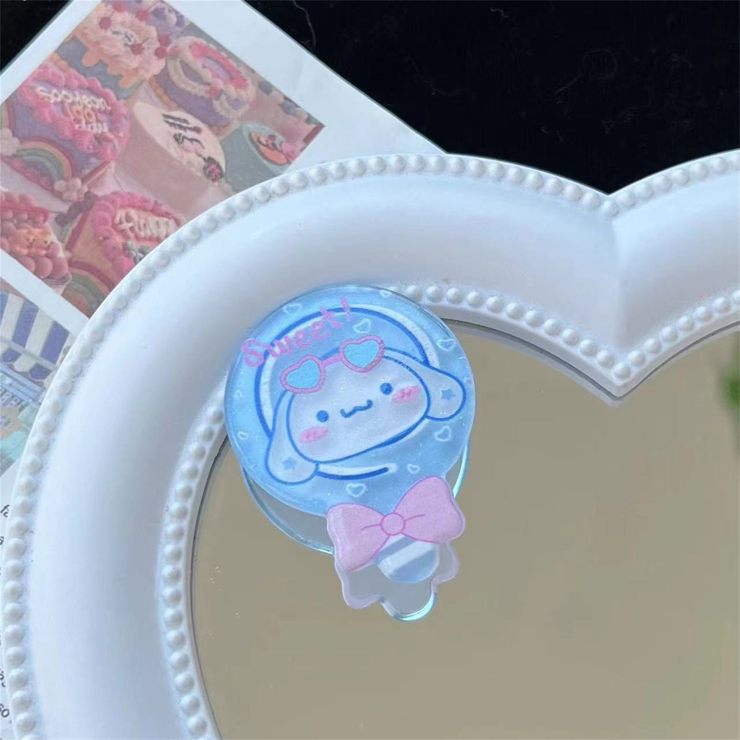 Hello Kitty My Melody Kuromi Cinnamoroll Pom Pom Puri Acrylic - Etsy Israel