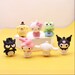 Hellokitty Melody Kuromi Pom Pom Puri Cinnamoroll BADTZ-MARU Necklaces Charms Croc Charms Keychain Charms Pendant Charms for Jewelry Making 