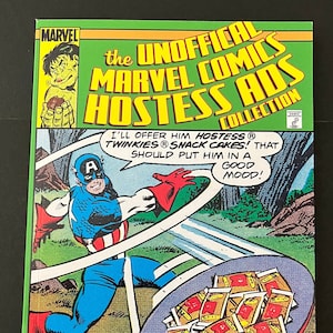 The Unofficial Marvel Comics HOSTESS ADS Collection Over 80 image 1