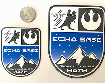 Star Wars Hoth Echo Base Travel Sticker | 2 Sizes Available