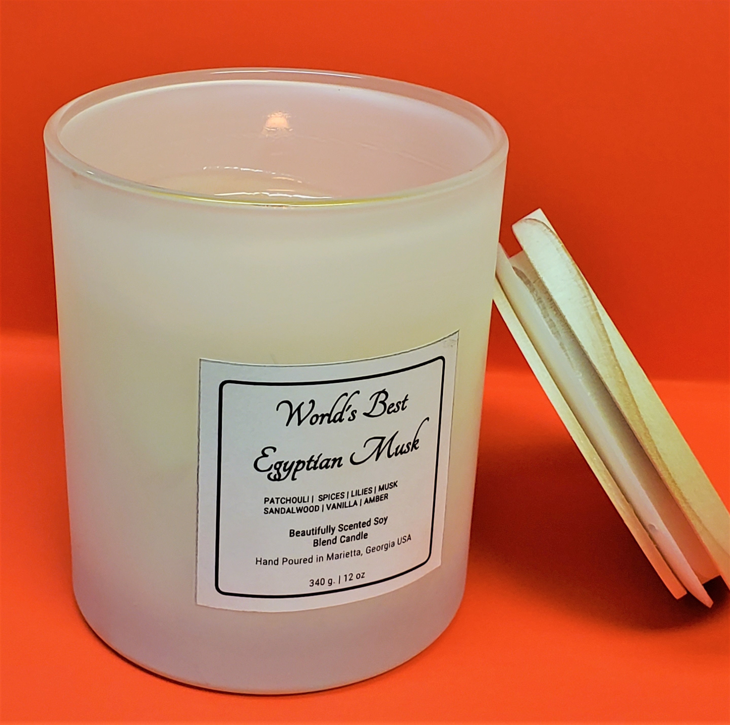 Egyptian Musk Candle Luxury Candle World's Best Etsy