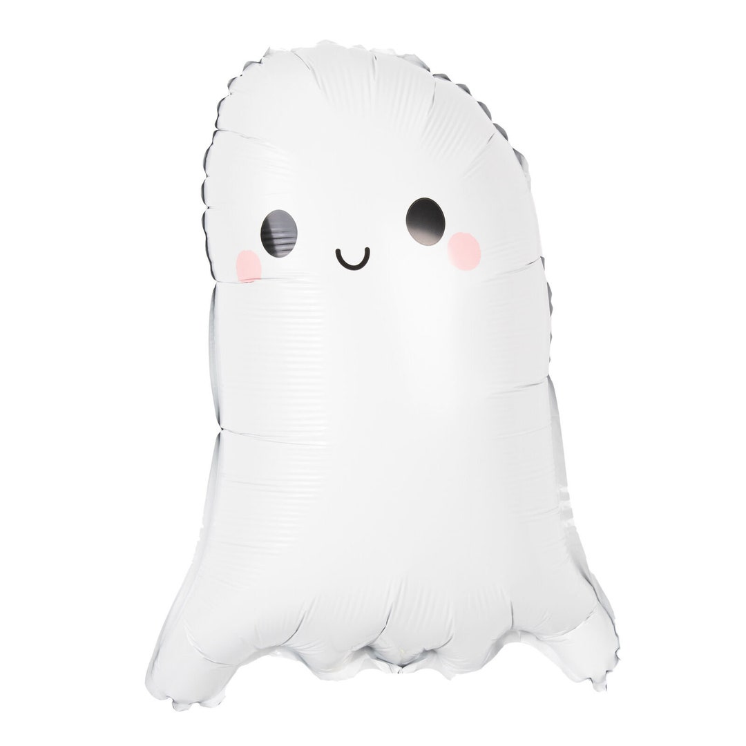 Halloween Gordie Ghost Foil Balloon Kids Partyware Activity - Etsy