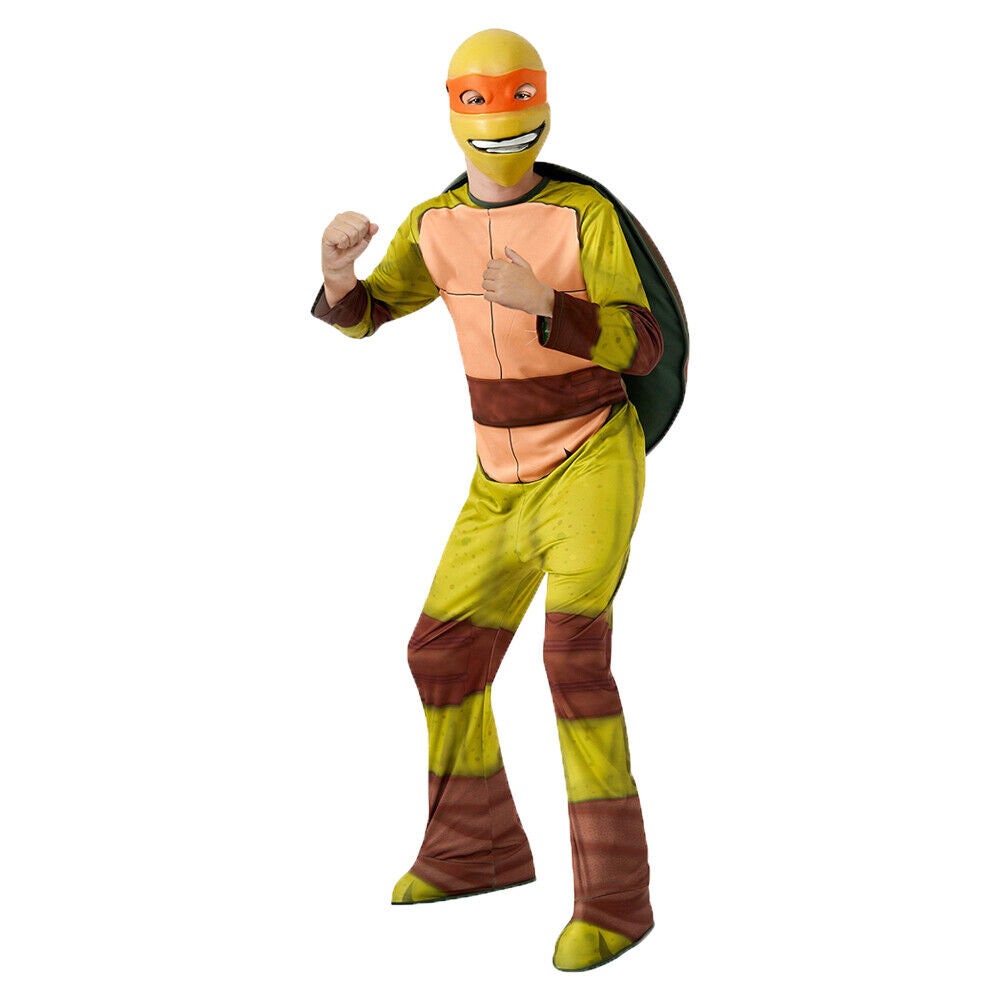 Costume tmnt michelangelo per bambini, tartarughe ninja mutanti  adolescenti, ufficiale di Halloween -  Italia