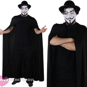 V for Vendetta, cape, for, gloves, hat, hugo, knife, mask, movie