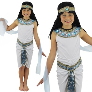 Girls Egyptian Pharaoh Queen Historical Carnival Book Day Fancy