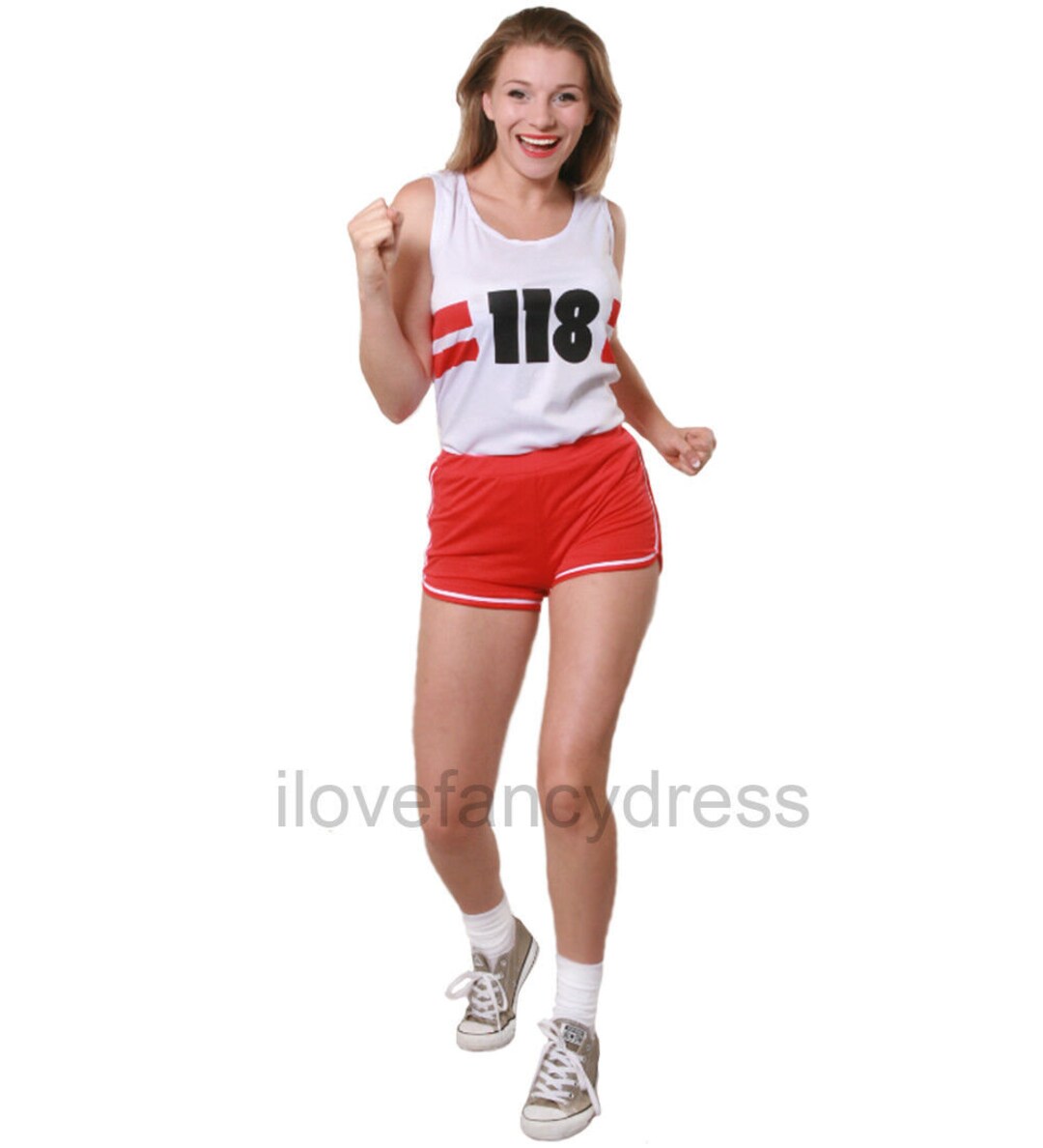 ladies-118-118-costume-vest-and-shorts-marathon-fancy-dress-etsy