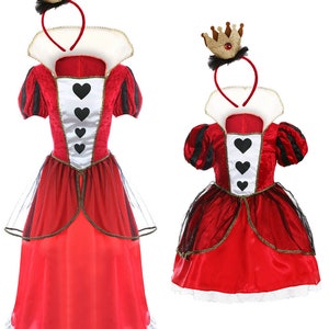 Queen of Hearts Crown, Queen of Hearts Costume Crown, Queen of