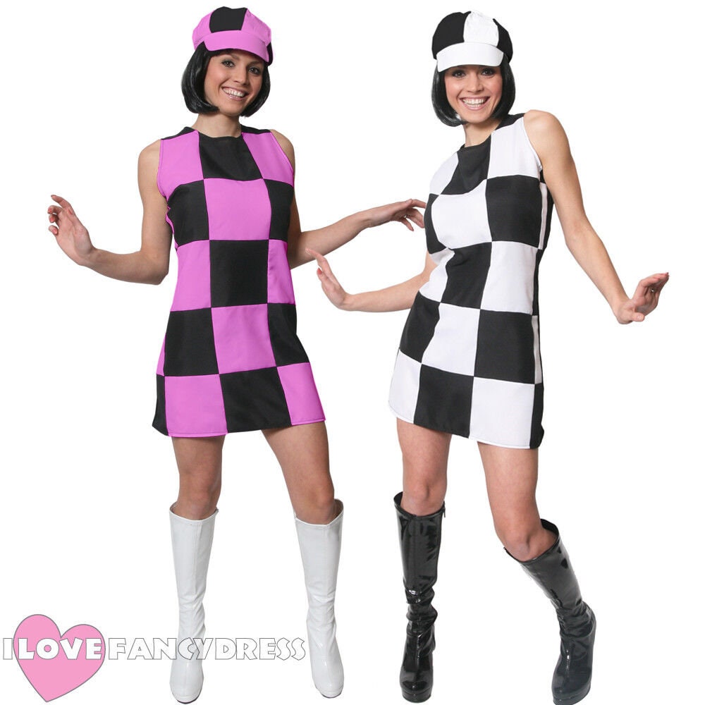 Mod girl cheap fancy dress