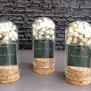Personalized Dried Flower Favors Test Tube Gift Set For Guest Fall in Love Favours Party Return Gift Baby Bridal Shower, Christmas image 8