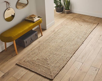 Jute Runner Rug | Custom size jute runner