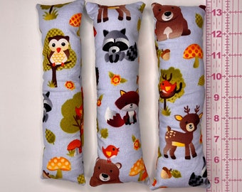 Unique catnip cat toy made from cotton fabric, polyester fill and organic catnip.