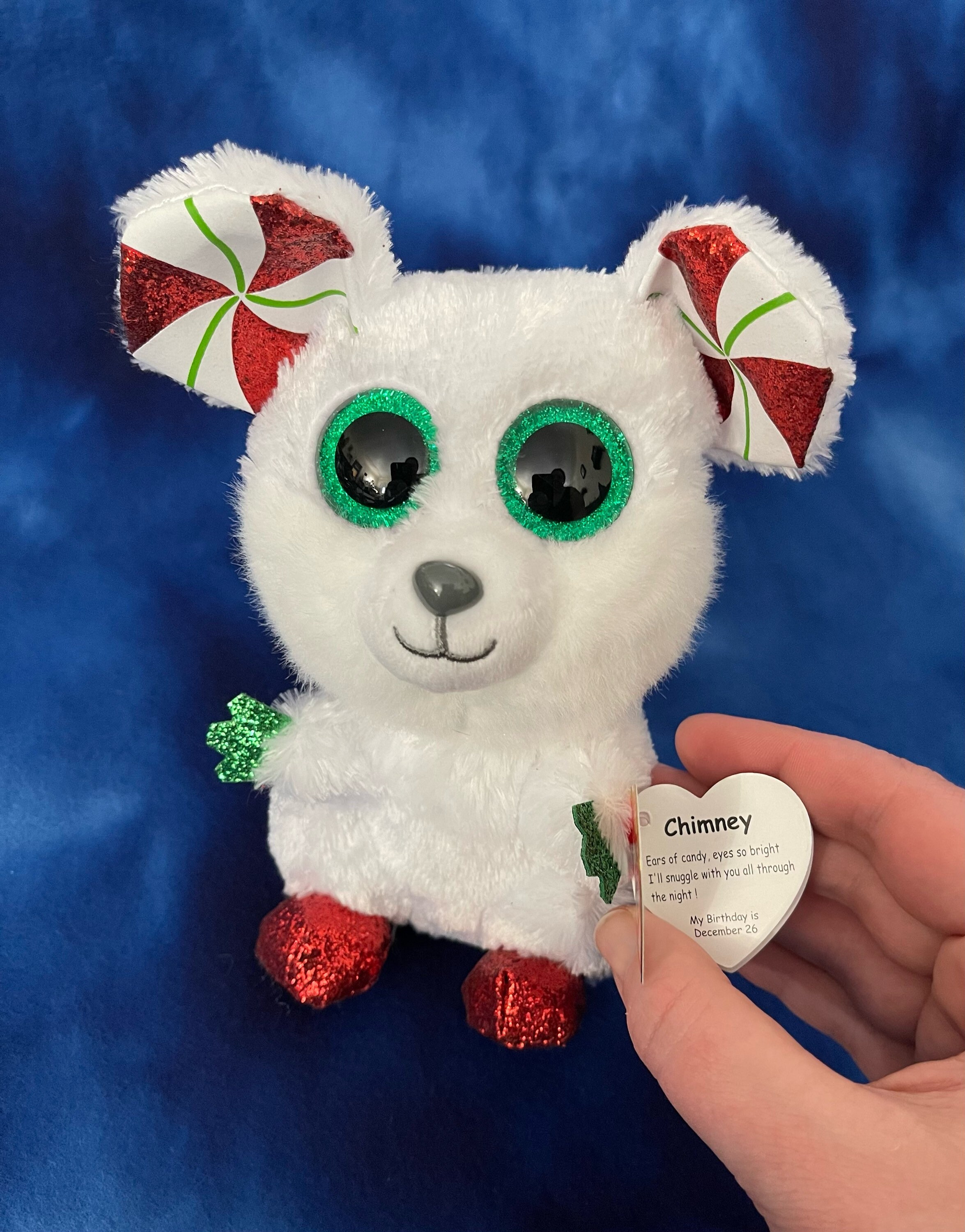 ty beanie boos chimney