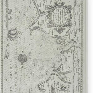 Geschenkpapierrolle, Geschenkpapierrolle, für Meeresliebhaber, Strand-Thema Geschenke, Küsten-Chic-Gastgeschenke, Vintage Map Design