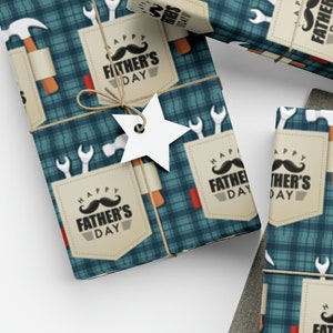 Happy Father&#39;s Day Gift Wrap Papers