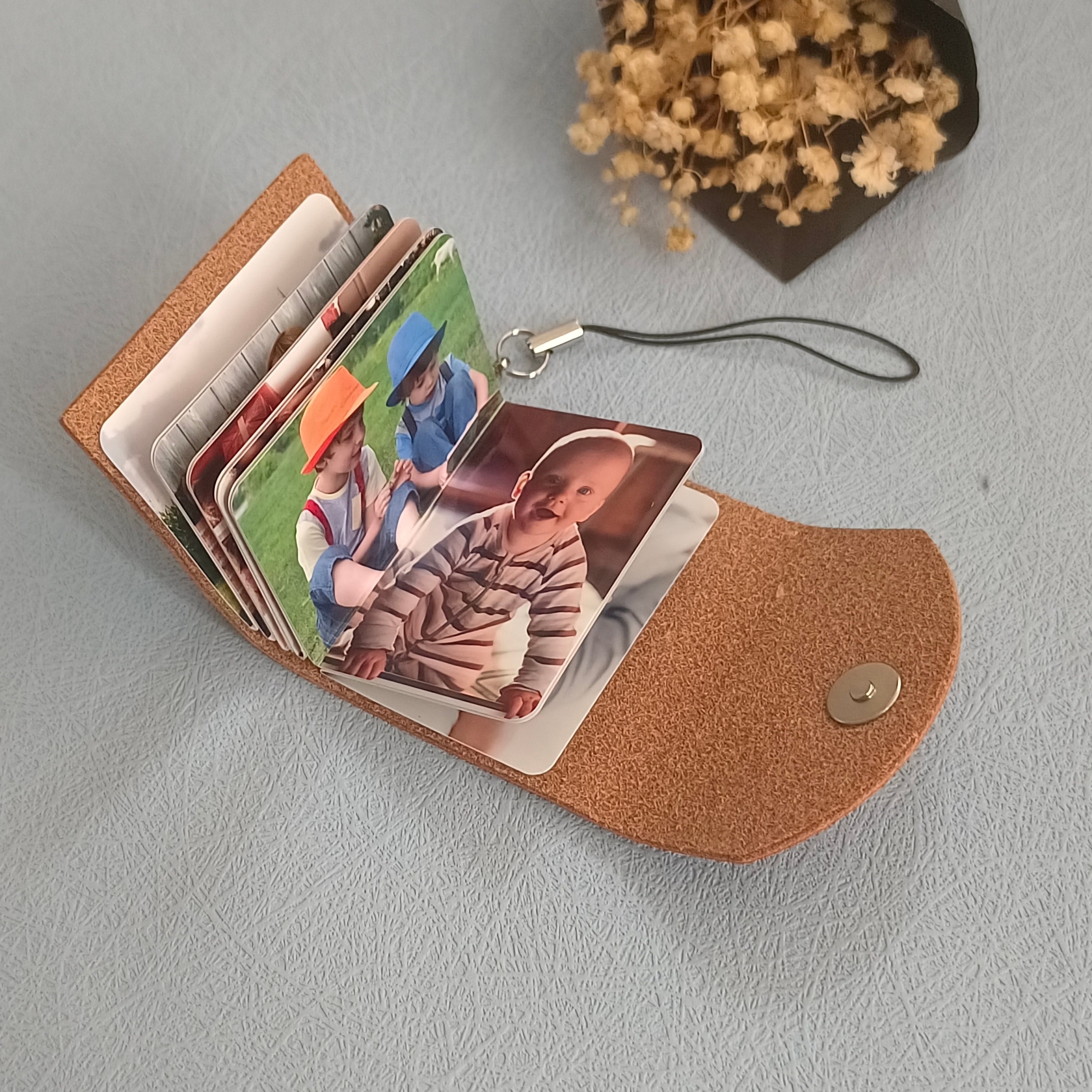 Tailored Memory Mini Photo Album Keychain