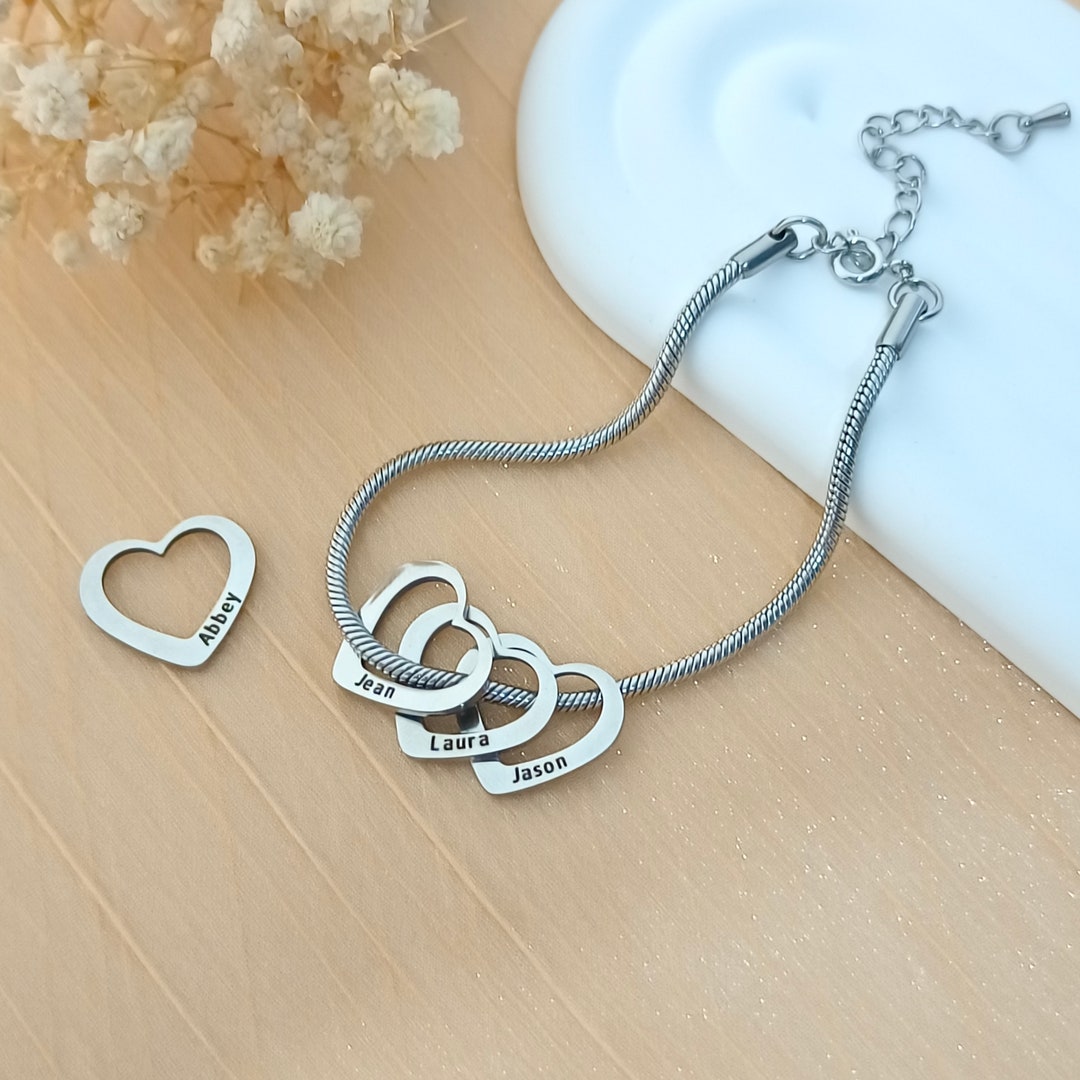 Bracelet Amour Paternel – Personnalisable avec prénoms