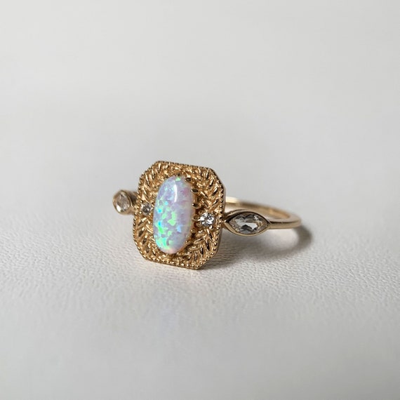 Promise rings october birthstone clearance ring