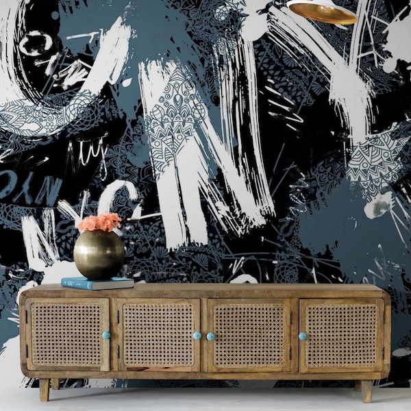 Graffiti Wallpaper Etsy