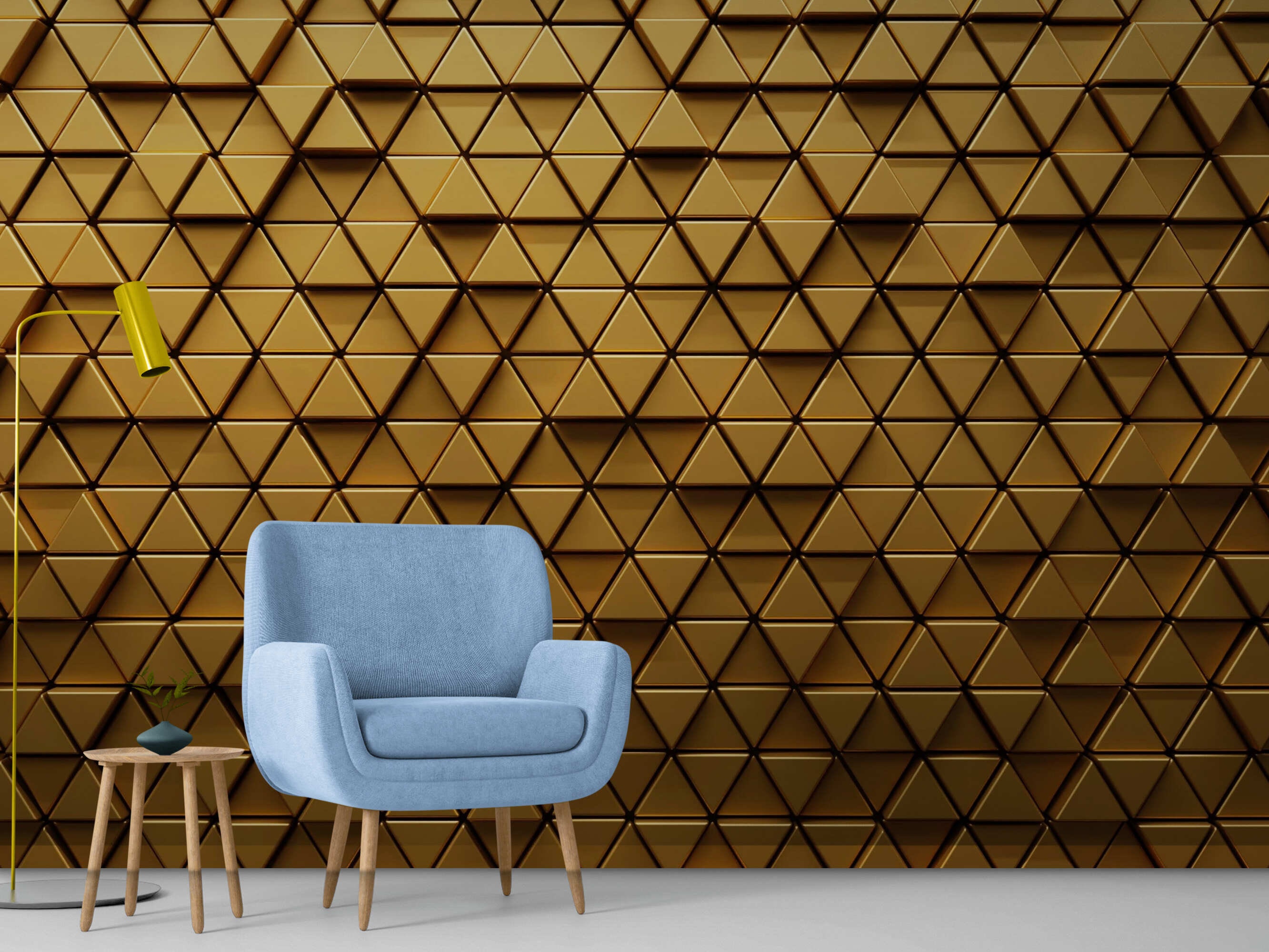 Luxury 3D Wallpaper Gold Wall Mural Self-adhesive Removable - Etsy