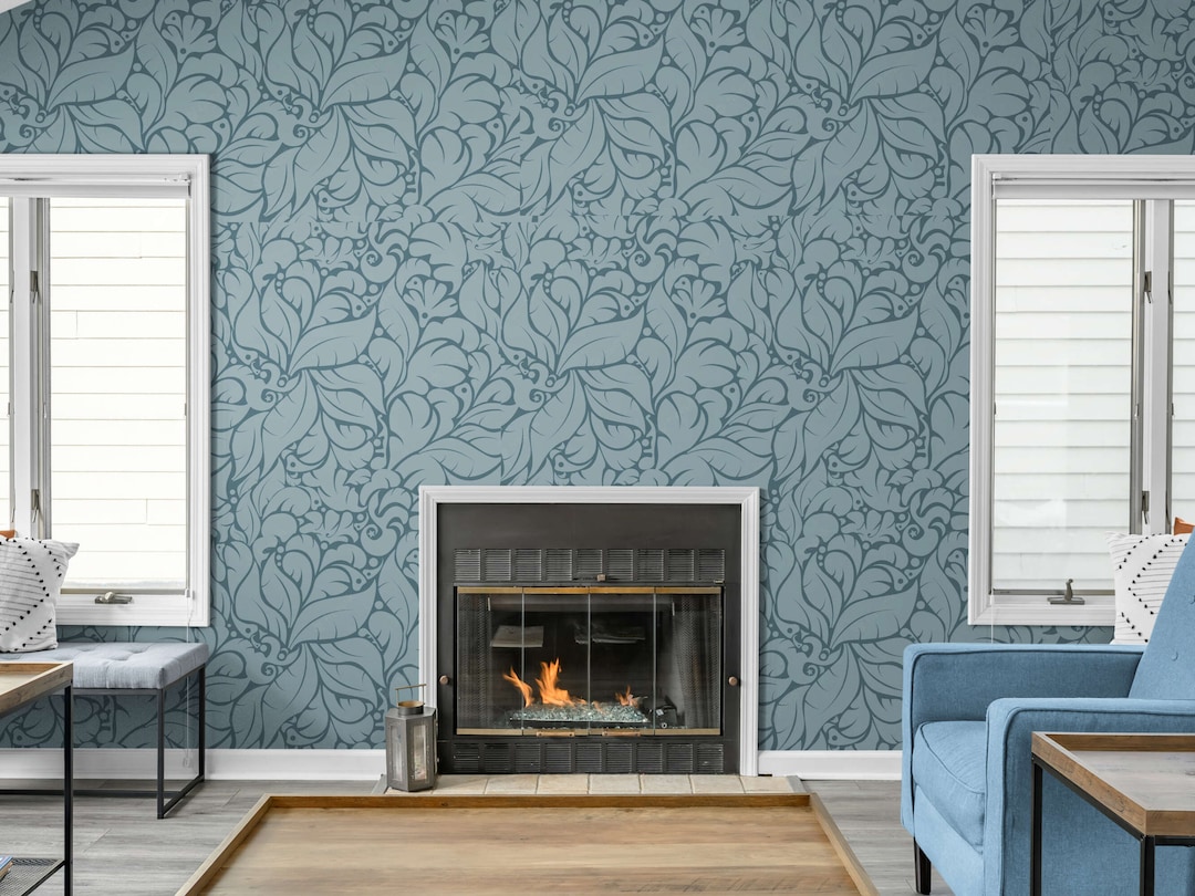 Vintage Selfadhesive Vintage Wallpaper Peel & Stick Removable Vintage