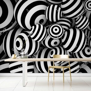 Modern Removable 3D Wallpaper Vinyl Wall mural 3d wall paper decal 3d photo wallpaper self-adhesive peel and stickers for bedroom