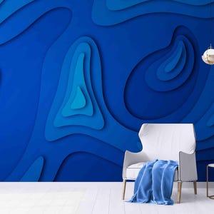 Modern Textured 3D Wallpaper Mural for Accent Wall, Peel and Stick Vinyl Wall Papers, Minimalist Wall Covering Wall Decor Wall Mural