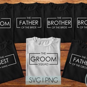Wedding Party SVG and PNG, Wedding Party Svg, Groom Svg, Groomsman Svg, Wedding Decor Svg, Groom Party Svg, wedding crew svg, Bachelors SVG