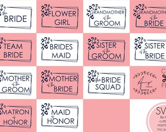 Leopard Bridesmaid Party, Bachelorette PNG SVG File (Digital Download)