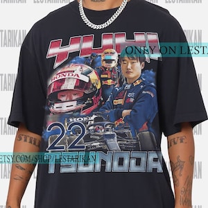 Yuki Tsunoda 22 Shirt, Alpha Tauri Racing, Formel 1, Formel 1 Shirt, Alpha Tauri Fan, F1 Shirt, Tsunoda Geschenk, Formel 1 2022, Fan Geschenk