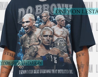 Do Bronx Vintage Shirt, Charles Oliveira T-Shirt, Brazilian Fighter Jiu Jitsu 90s Merch, Fighter Champions Sweatshirt, Do Bronx Fan LS026