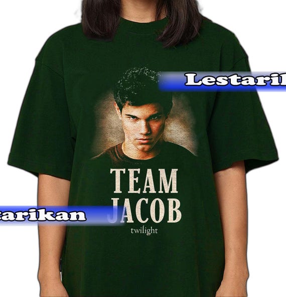 Team Jacob Unisex T-shirt, Twilight Saga Fan Merch, Jacob Black