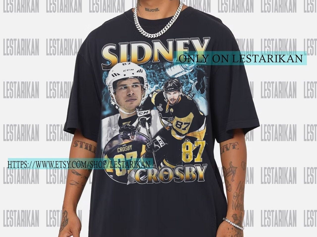 Reebok NHL Youth Pittsburgh Penguins Sidney Crosby #87 Player Graphic Tee