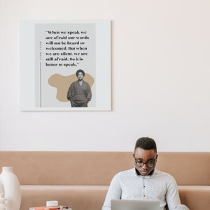 Inspirational Posters for Classroom, Educators, Students, Office, Kids, and Adults - Diverse Literary and Film Leader Quotes
