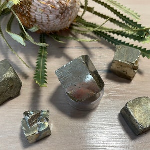 Cubos de pirita