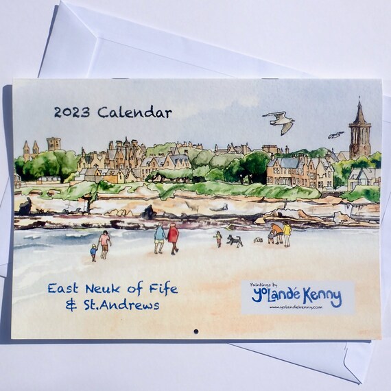 East Neuk of Fife and St Andrews 2023 Calendar With Sending Etsy