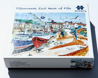 Pittenweem, East Neuk of Fife, Scotland, 500 Piece Jigsaw Puzzle