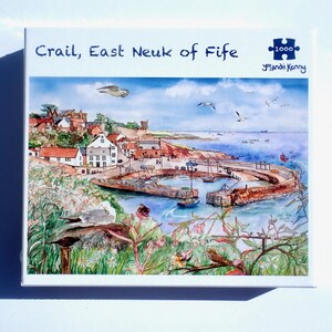 Crail Harbour, East Neuk of Fife, Scotland, 1000 Piece Jigsaw Puzzle