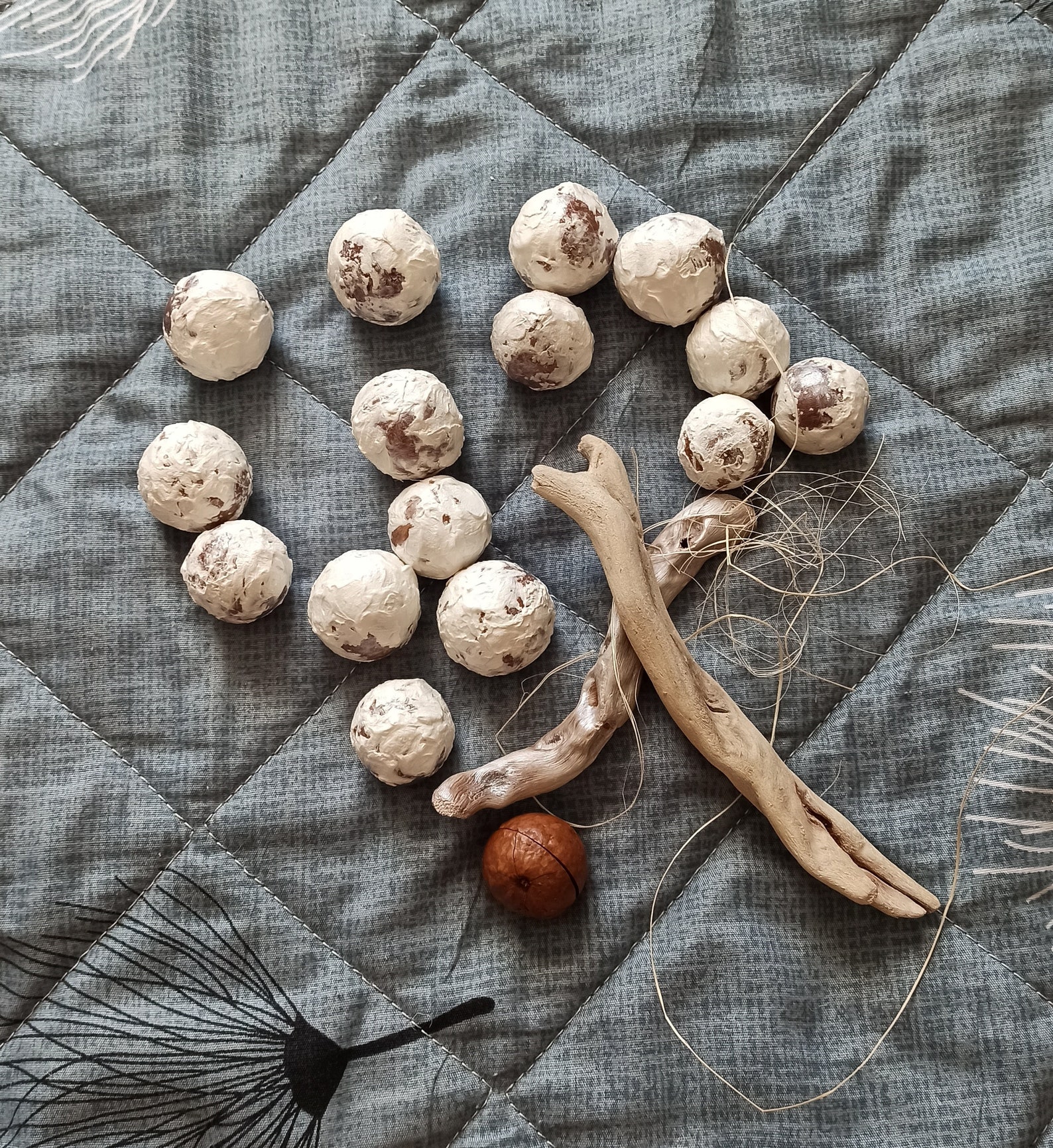 DIY Vase Filler Balls Decorative Balls For Bowl Rustic Etsy