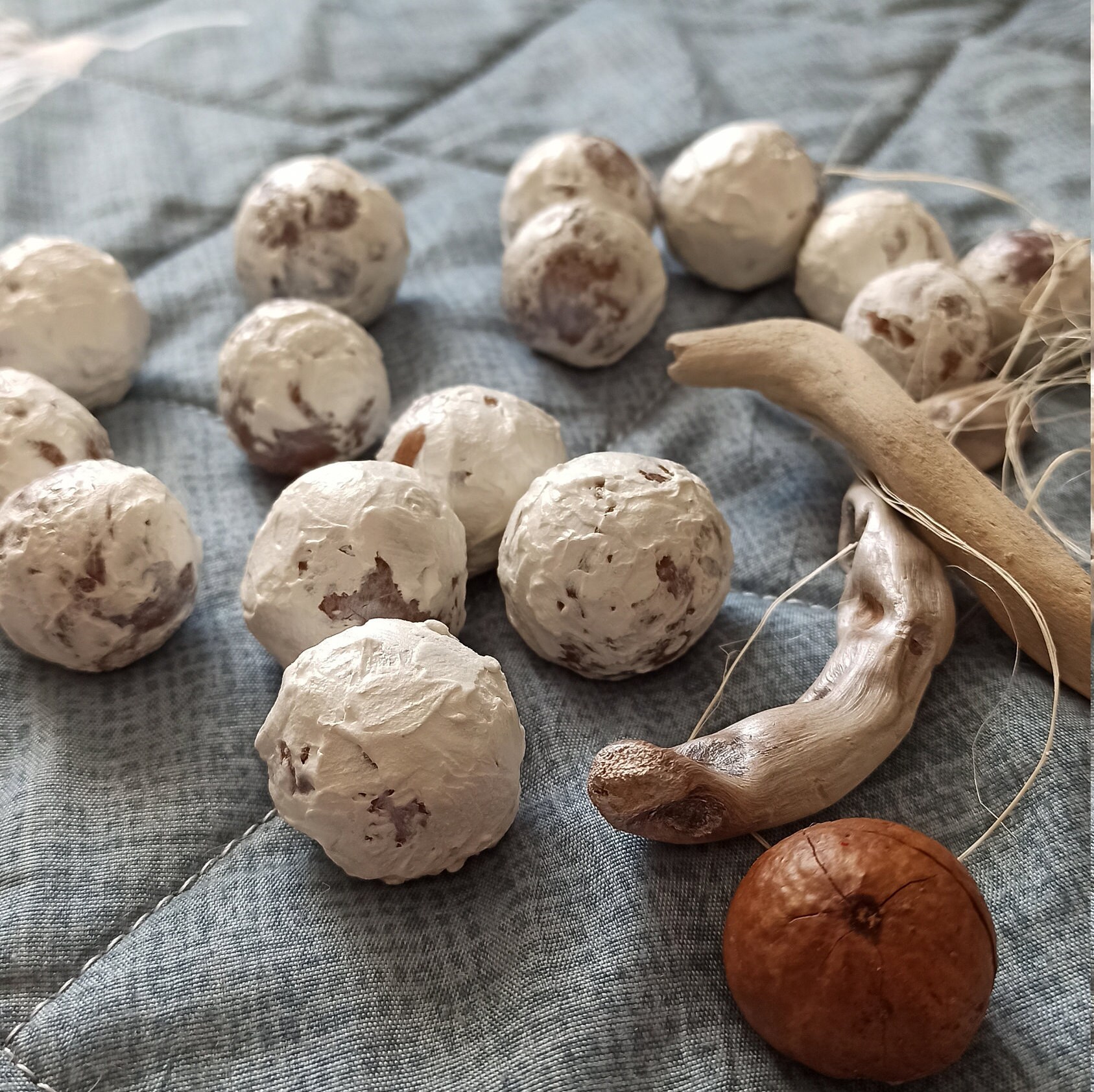 DIY Vase Filler Balls Decorative Balls For Bowl Rustic Etsy